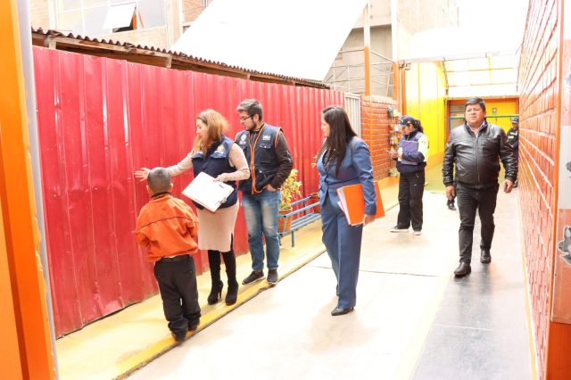 ENCUENTRAN INFRAESTRUCTURA OXIDADA EN OPERATIVO A INSTITUCIONES EDUCATIVAS EN CHILCA