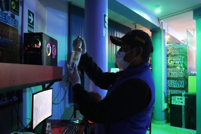 INTENSIFICAN FISCALIZACIÓN EN CABINAS DE INTERNET Y LAN CENTERS DE CHILCA