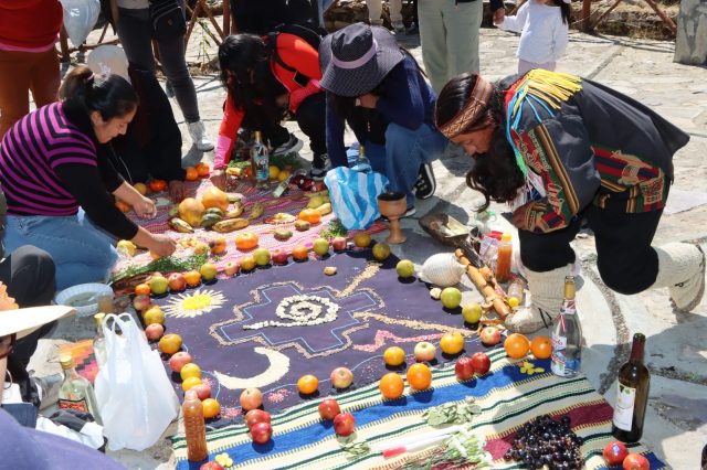 EN CHILCA REALIZAN PAGO A LA TIERRA EN HONOR AL DÍA DEL CAMPESINO