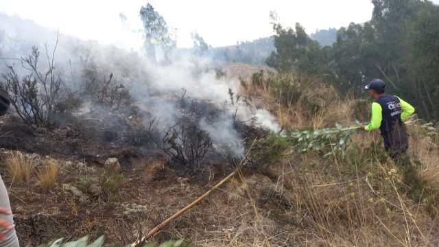 CHILCA TOMA ACCIONES PARA PREVENIR INCENDIOS FORESTALES