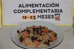 SANGRECITA Y NUTRICIÓN PARA COMBATIR LA ANEMIA EN CHILCA