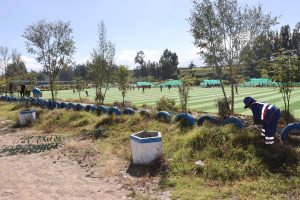 MALECÓN DE AUQUIMARCA RECIBE LABORES DE LIMPIEZA Y MANTENIMIENTO