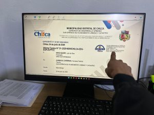 USUARIOS DE CHILCA PODRÁN SEGUIR SUS TRÁMITES ADMINISTRATIVOS EN LÍNEA