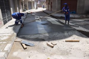 PISTAS Y VEREDAS EN CARRIÓN POMA INGRESA A SU ETAPA FINAL