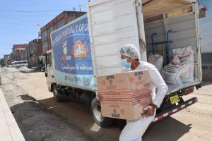 CHILCA ADELANTA ENTREGA LECHE Y AVENA A LOS PVL