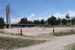 CHILCA VIENE EJECUTANDO SEGUNDO CAMPO DEPORTIVO DE GRASS SINTÉTICO